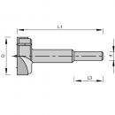 Stehle HW 2051 Zylinderkopf-Bohrer 25,0x90mm S=10x60mm Rechtslauf